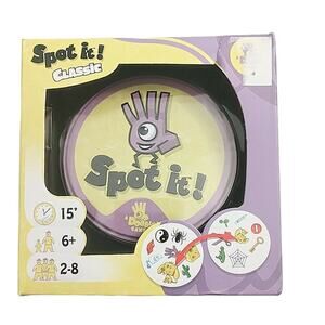 New Spot It! Classic Family Party Matching Card Game